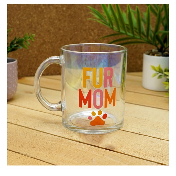 NWT TWO HOLDINGS Fur Mom Paw Luster Mug, 18 oz - Picture 4 of 5